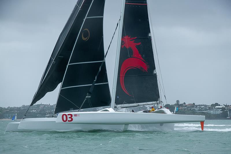 Beau Geste (Pat Kong) (Hong Kong) - PIC Coastal Classic - Start - Waitemata Harbour - October 25, . She took almost 13 minutes off the race record. - photo © Richard Gladwell / Sail-World.com