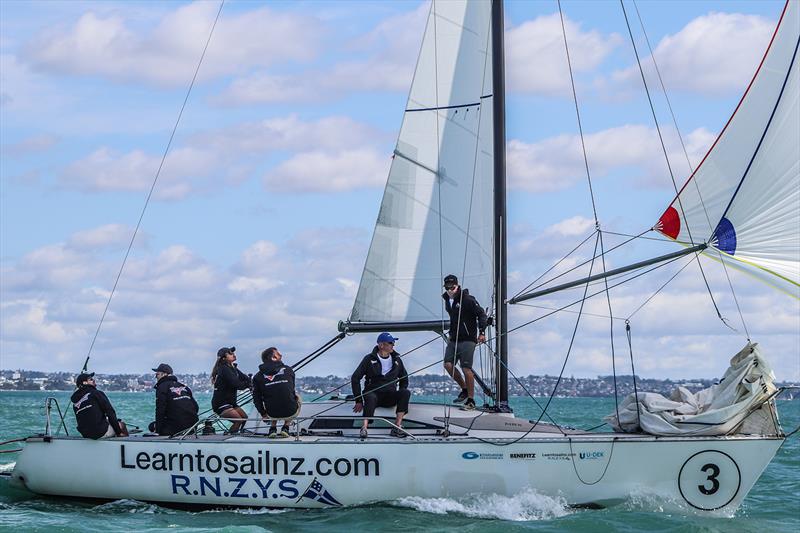 Theland Racing Team - Theland NZ Open National Keelboat Championship  photo copyright Andrew Delves taken at Royal New Zealand Yacht Squadron and featuring the MRX class