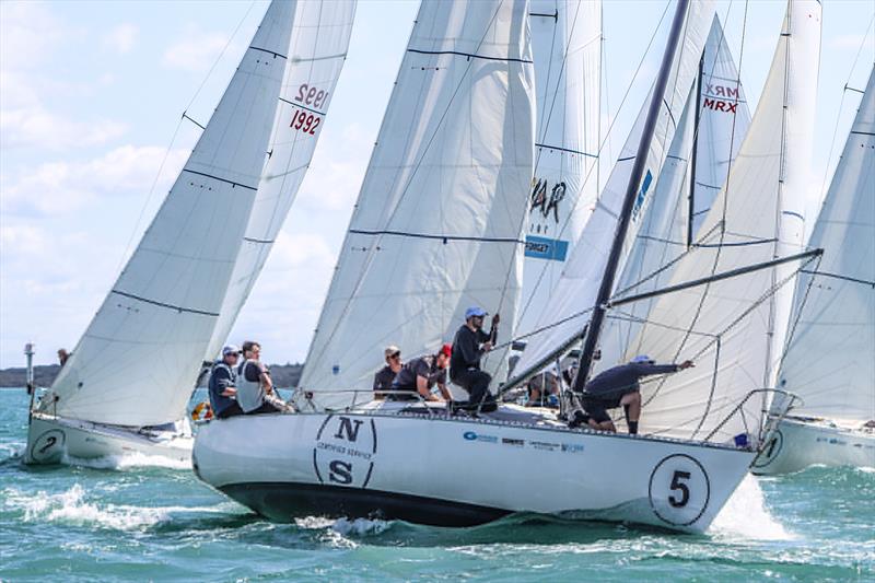 Knots Racing - Theland NZ Open National Keelboat Championship photo copyright Andrew Delves taken at Royal New Zealand Yacht Squadron and featuring the MRX class