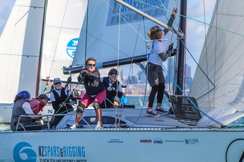 2021 Barfoot & Thompson Womens Keelboat Championships - RNZYS photo copyright Andrew Delves taken at Royal New Zealand Yacht Squadron and featuring the MRX class