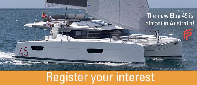 Register your interest in the new Elba 45 photo copyright Multihull Solutions taken at  and featuring the  class