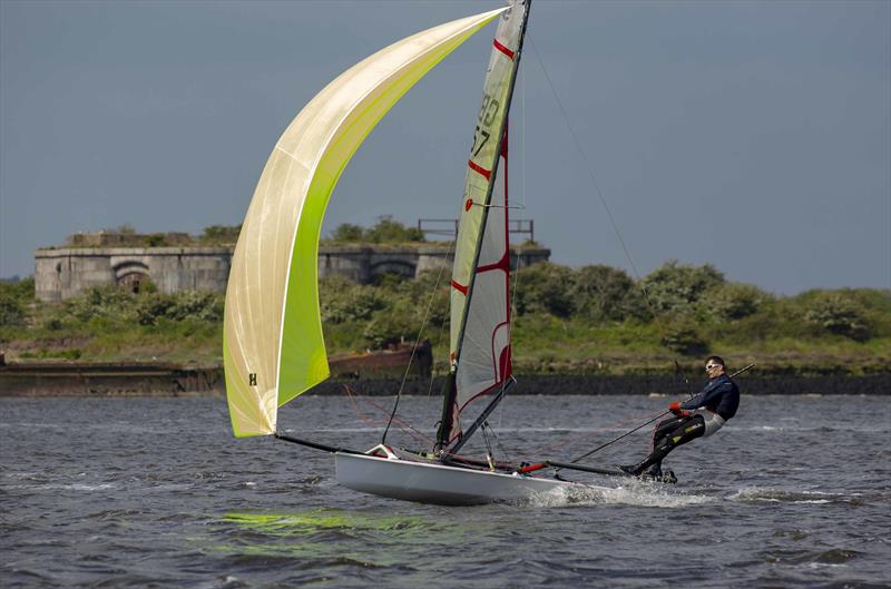 Musto Skiff Harken GBR Circuit Event 3 at Wilsonian - photo © Tim Olin / www.olinphoto.co.uk