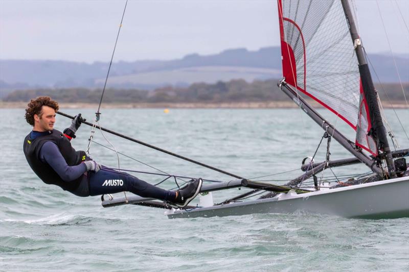 Eddie Bridle - 2025 Noble Marine UK Musto Skiff Nationals day 1 - photo © Tim Olin / www.olinphoto.co.uk