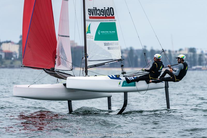 Jason Waterhouse and Lisa Darmanin - Tokyo 2020 Olympic Test Event - photo © Beau Outteridge