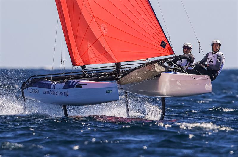 49er, 49erFX and Nacra 17 World Championships in Nova Scotia, Canada Day 2 photo copyright Sailing Energy taken at  and featuring the Nacra 17 class