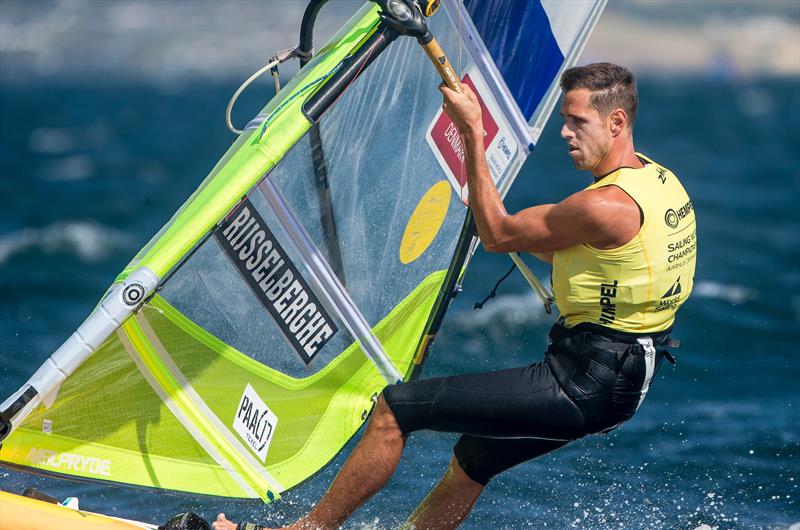 Dorian van Rijsselberghe (NED) - RS:X - Day 10 - Hempel Sailing World Championships, Aarhus, Denmark, August 2018 - photo © Sailing Energy / World Sailing