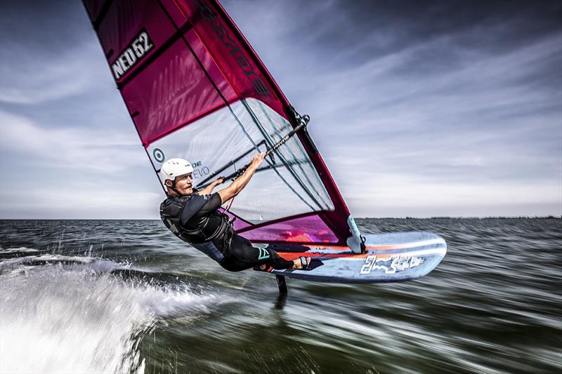 Casper Bouman, windfoil surfing (NED) - 2019 Medemblik Regatta - Day 3 photo copyright Sander van der Borch taken at  and featuring the RS:X class