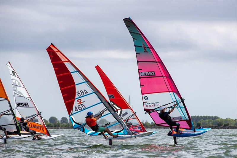 Showcasing Windfoil Surfing - Medemblik Regatta Nautical Festival 2019 photo copyright Sander van der Borch taken at  and featuring the RS:X class