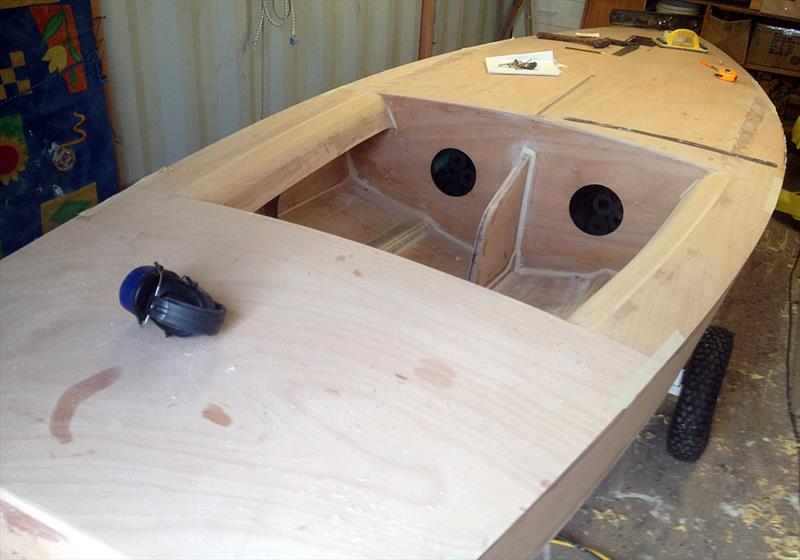 OK Dinghy from the CNC cut model from Dan Leech photo copyright Dan Leech taken at  and featuring the OK class