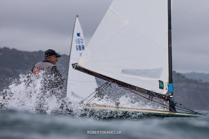 OK Dinghy World Championship, Lyme Regis, UK photo copyright Robert Deaves taken at Lyme Regis Sailing Club and featuring the OK class