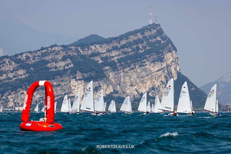 OK Dinghy Europeans Day 4 - Race 3 - photo © Robert Deaves