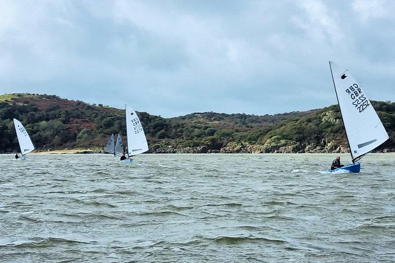 Tony Woods leads during the OK class Northern and Scottish Championship at Solway - photo © Richard Bishop