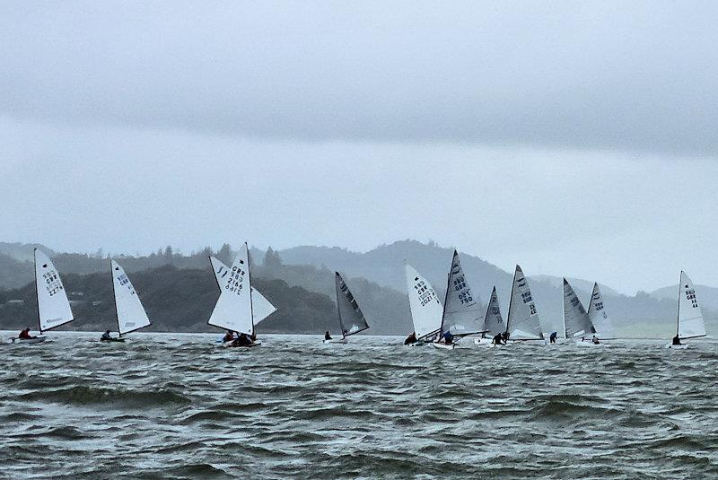 Saturday at the OK class Northern and Scottish Championship at Solway photo copyright Richard Bishop taken at Solway Yacht Club and featuring the OK class