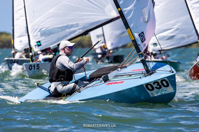 2024 Tan Lines OK Dinghy World Championship - Silver, Andy Davis, GBR - photo © Robert Deaves