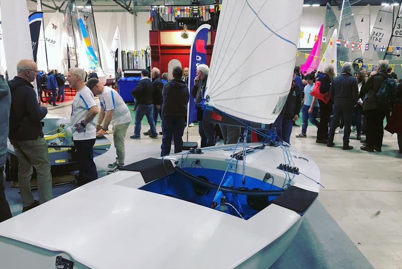 OK Dinghy class at the RYA Dinghy & Watersports Show photo copyright OKDIA taken at RYA Dinghy Show and featuring the OK class