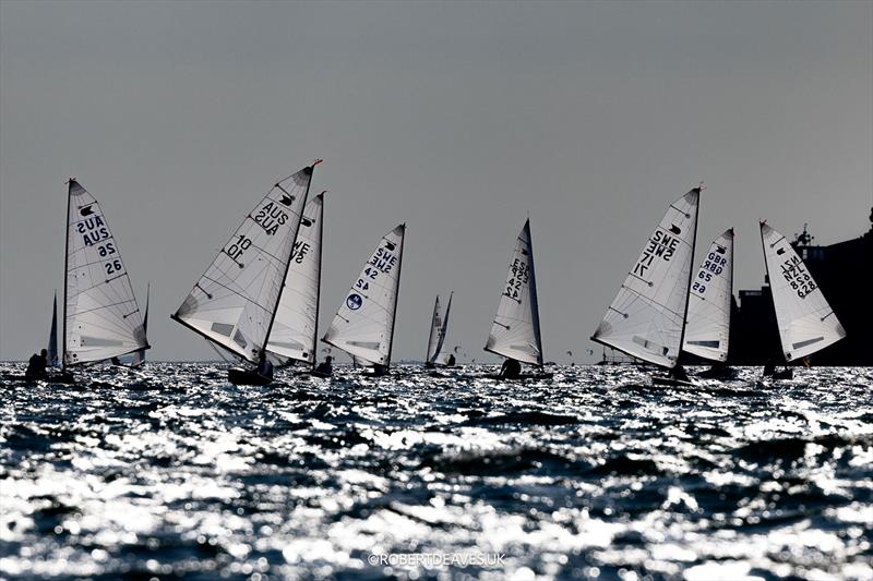 OK Dinghy Worlds at Lake Garda Day 3 - Race 6 - photo © Robert Deaves / www.robertdeaves.uk