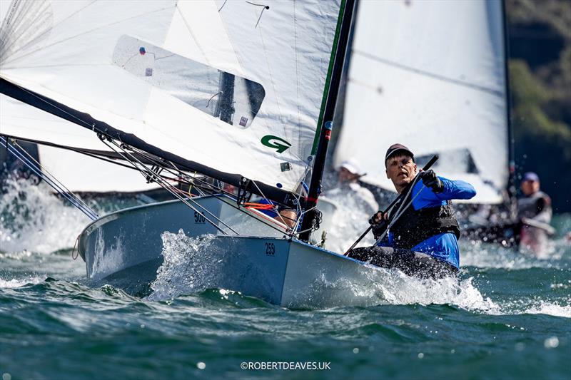 OK Dinghy Worlds at Lake Garda Day 4 - Jens Eckhardt - photo © Robert Deaves / www.robertdeaves.uk