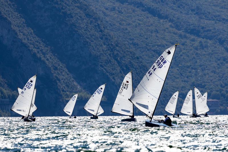 OK Dinghy Worlds at Lake Garda Day 4 - Race 7 - photo © Robert Deaves / www.robertdeaves.uk
