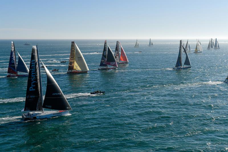 Vendée Globe 2020-21 start - photo © Jean-Louis Carli / Alea #VG2020