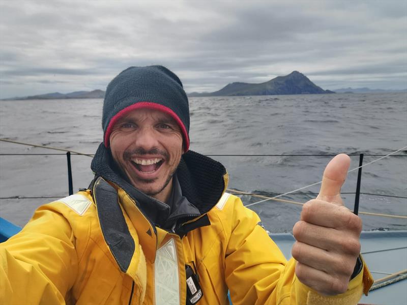 Didac Costa at Cape Horn in the Vendée Globe photo copyright Didac Costa #VG2020 taken at  and featuring the IMOCA class