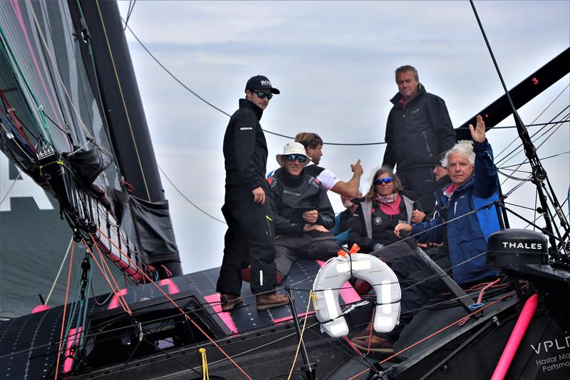 Alex Thomson brings Hugo Boss to Jersey photo copyright Debbie Brown taken at St Helier Yacht Club and featuring the IMOCA class