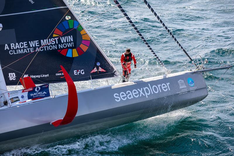 Boris Herrmann - Seaexplorer - Yacht Club de Monaco - Vendée Globe photo copyright Jean-Marie Liot taken at  and featuring the IMOCA class