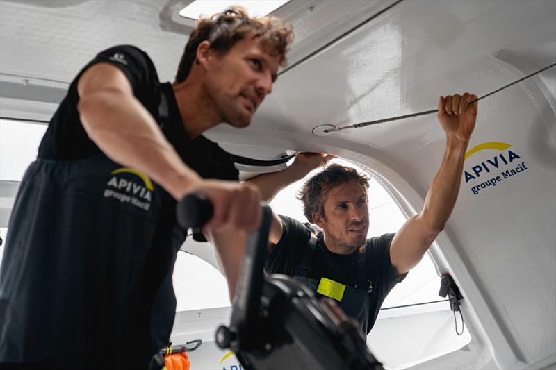 Apivia - Charlie Dalin et Paul Meilhat photo copyright M.Horlaville-PolaRyse / disobey / Apivia taken at  and featuring the IMOCA class