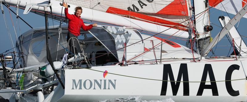Vendée Globe - Isabelle Joschke - MACSF  photo copyright Jean-Marie Liot / Alea taken at  and featuring the IMOCA class