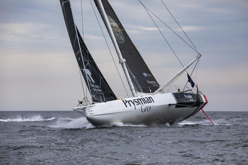 Giancarlo Pedote, Prysmian Group - Guyader Bermudes 1000 Race photo copyright Fanch Galivel / Guyader Bermudes 1000 Race taken at  and featuring the IMOCA class