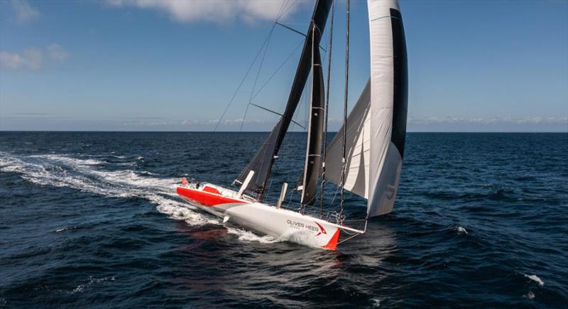 IMOCA - Oliver Heer Ocean Racing (SUI). The Swiss skipper will compete with a British crew including two-time Volvo Ocean Race navigator Libby Greenhalgh photo copyright PKC Media / Oliver Heer Ocean Racing taken at Royal Ocean Racing Club and featuring the IMOCA class