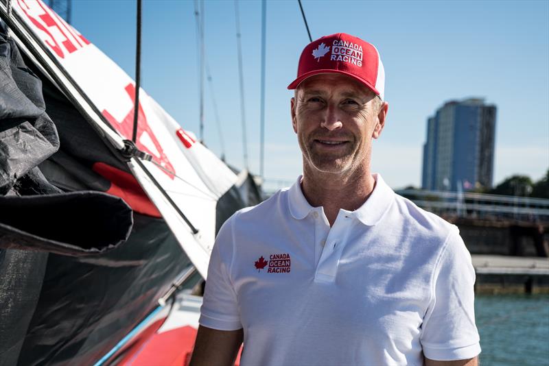 Scott Shawyer is the founder of Canada Ocean Racing and the skipper of an IMOCA 60 of the same name photo copyright Lotte Johnson / www.lottejohnson.com taken at Sail Canada and featuring the IMOCA class