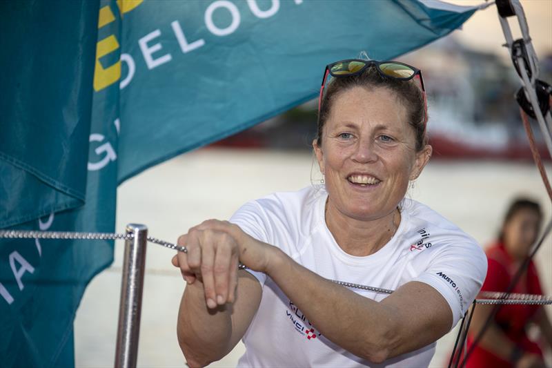 Samantha Davies - Route du Rhum-Destination Guadeloupe 2022 photo copyright Alexis Courcoux / #RDR2022 taken at  and featuring the IMOCA class