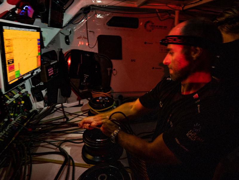 The Ocean Race 2022-23 - 26 June 2023, Leg 7, Day 11 onboard Team Malizia. Nicolas Lunven photo copyright Antoine Auriol / Team Malizia / The Ocean Race taken at  and featuring the IMOCA class