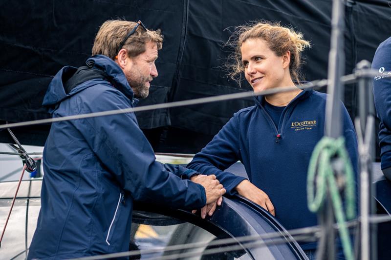 Clarisse Crémer cleared by the international jury of the Vendée Globe 2020/21 photo copyright Georgia Schofield / L'Occitane Sailing Team taken at  and featuring the IMOCA class