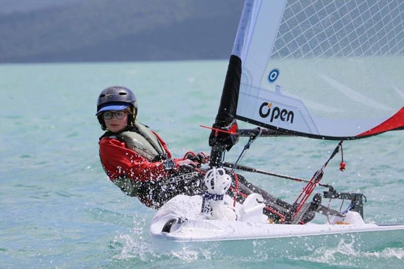 2019 Australian O'pen Skiff Championships, Day 2 photo copyright Margaret Archer Photography taken at Whitsunday Sailing Club and featuring the  class