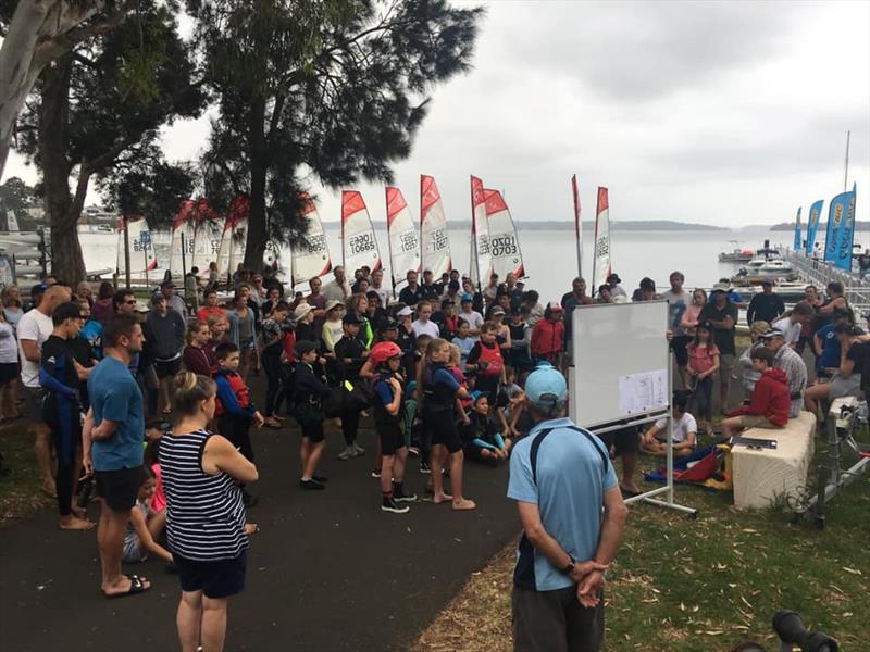 2019 NSW O'pen Skiff Champs & The Dolphin Chaser briefing - photo © James Lelaen
