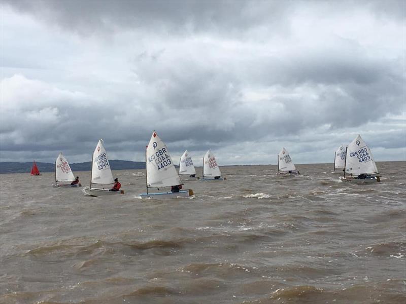 Dee SC & West Kirby SC Combined Clubs Winter Series photo copyright Frances Kadioglu taken at Dee Sailing Club and featuring the Optimist class
