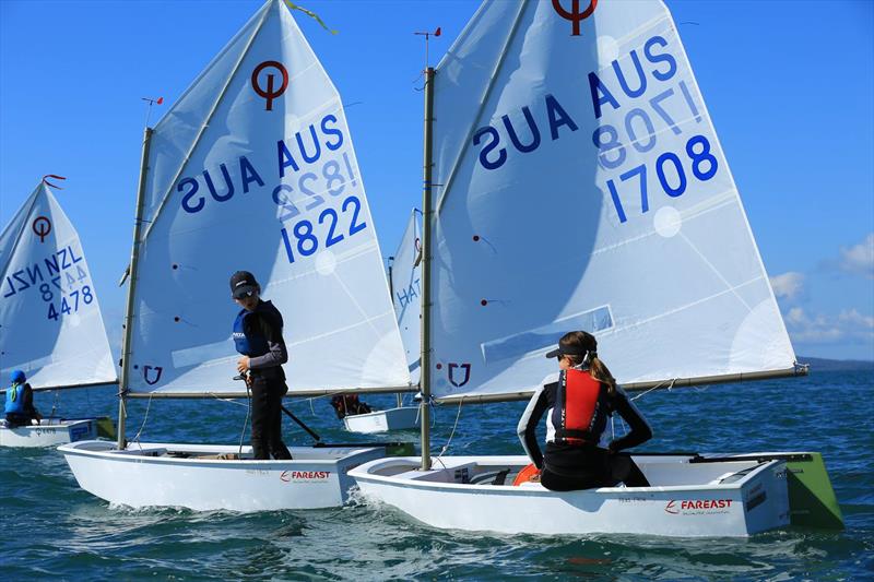 Day 3, 2019 Toyota NZ Optimist Nationals, April 2019, Murrays Bay Sailing Club - photo © Murrays Bay Sailing Club