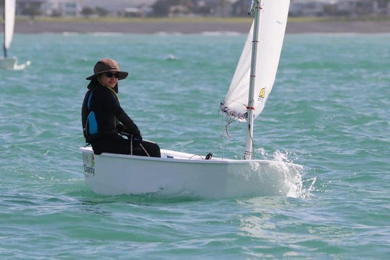 Doyle Sails partner the Akarana Sailing Academy photo copyright Suellen Hurling taken at Royal Akarana Yacht Club and featuring the Optimist class