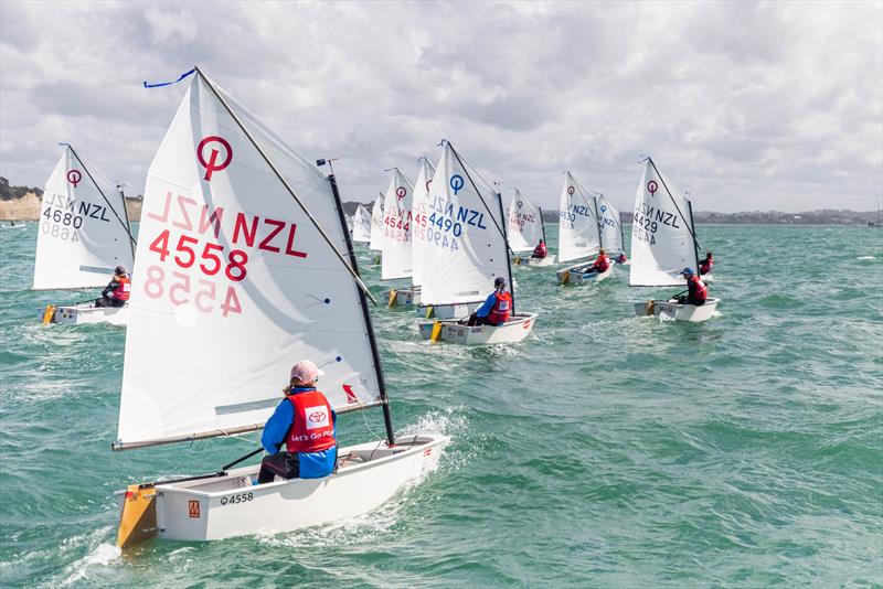 Day 4 - 2023 Toyota Optimist NZ Nationals - Wakatere BC - April 10, 2023 - photo © Adam Mustill