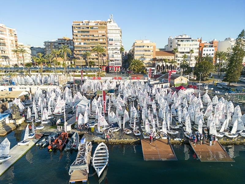 XVl Euromarina Optimist Torrevieja - Day 1 - photo © Joaquin Carrion