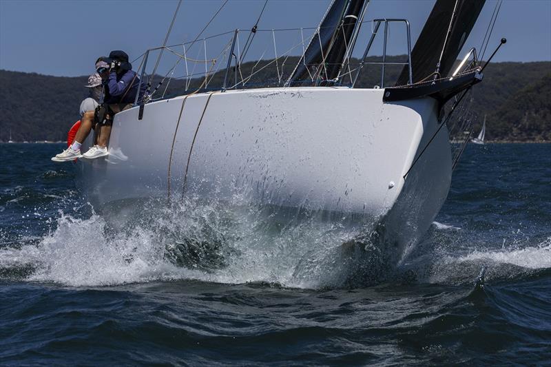 Bullwinkle crew on the hike - NSW ORC Championship at Pantaenius Pittwater Regatta - Day 1 photo copyright Andrea Francolini / RPAYC taken at Royal Prince Alfred Yacht Club and featuring the ORC class