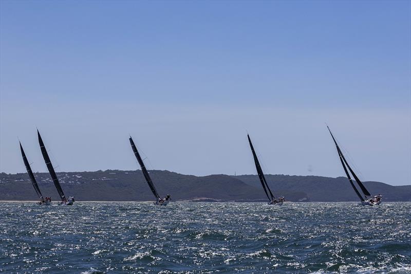 Some of the NSW ORC Championship fleet on a spectacular day photo copyright Andrea Francolini / RPAYC taken at Royal Prince Alfred Yacht Club and featuring the ORC class