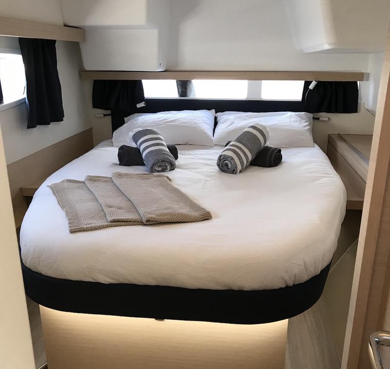 One of Kaia's four double cabins, ready to go. - photo ©  Ownaship