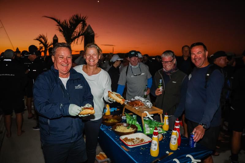 The famous Pantaenius BBQ on the Dock at Sail Port Stephens photo copyright Salty Dingo taken at Corlette Point Sailing Club and featuring the  class