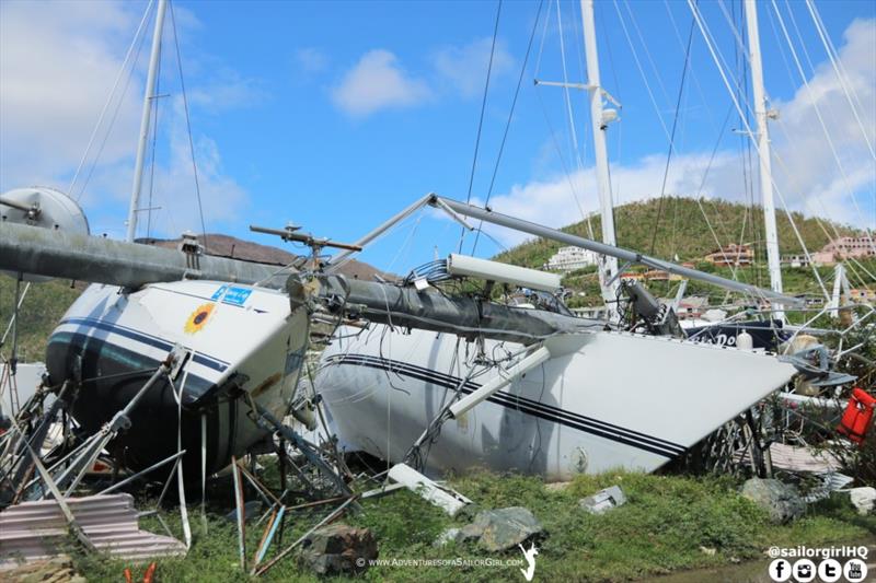 Tortola, BVI photo copyright Nic Douglass / www.AdventuresofaSailorGirl.com taken at  and featuring the  class