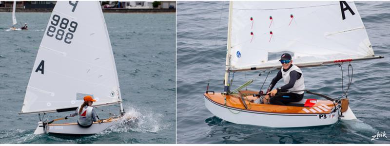 Bella Jenkins and Oli Stone - P Class - Tauranga Cup - January 2023 - Plimmertpn BC - photo © Zhik