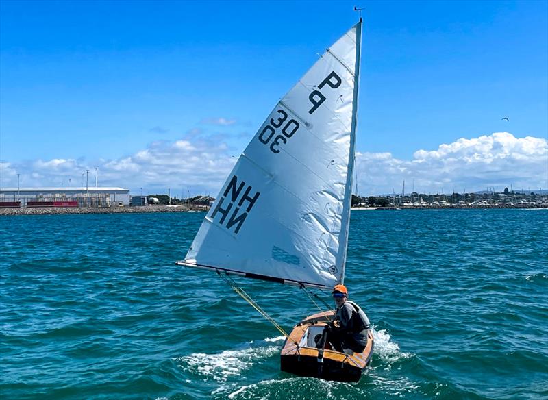 Arthur Rebbeck sailed a blinder in Race 6 - P class - 2024 Tauranga Cup, January 8, 2024, Tauranga photo copyright Gary Smith taken at Tauranga Yacht & Powerboat Club and featuring the P class class