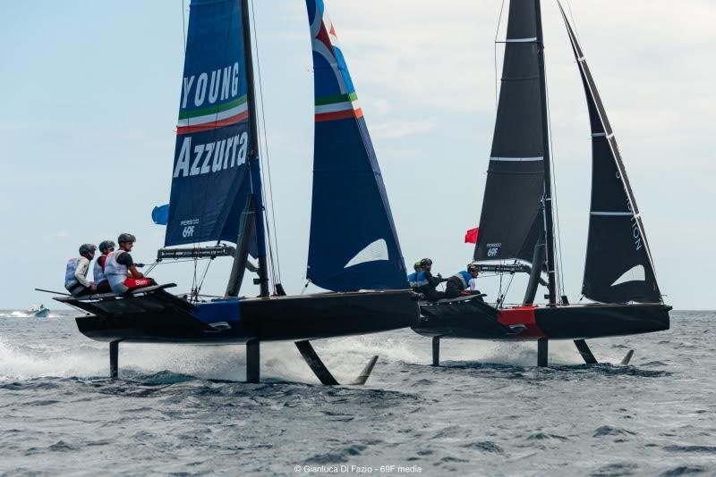Young Azzurra and Groupe my Ambition racing, Grand Prix 2.2 Persico 69F Cup photo copyright Gianluca Di Fazio / 69F Media taken at Yacht Club Costa Smeralda and featuring the Persico 69F class