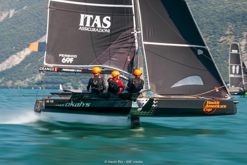 Swiss team Okalys photo copyright Kevin Rio / 69F Media taken at  and featuring the Persico 69F class